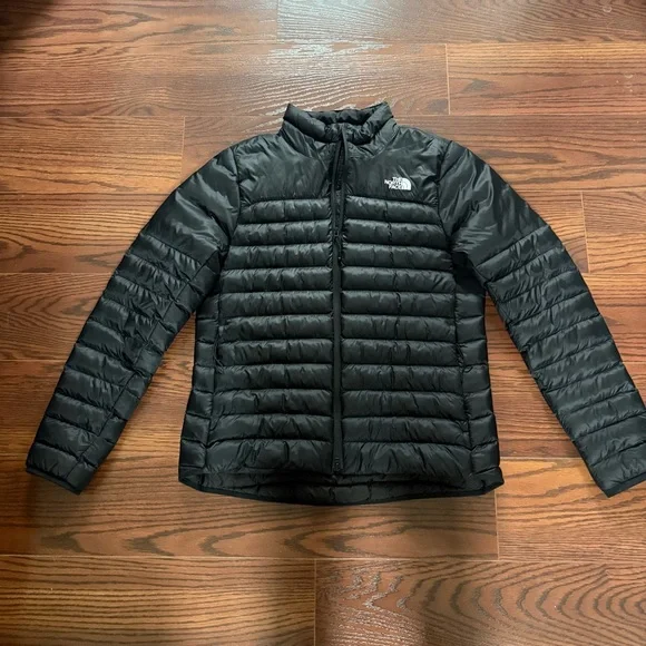 The North Face Women’s Terra Peak Quilted Puffer Jacket, size Medium, Black EUC - Picture 1 of 14
